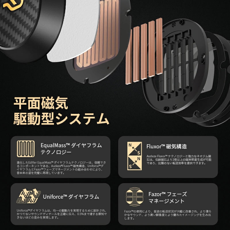 E004 「VGP 2022SUMMER金賞&企画賞」STAX SPIRIT S3 平面磁界駆動型 ヘッドホン ワイヤレス Bluetooth 5.2 Snapdragon Sound Hi-F