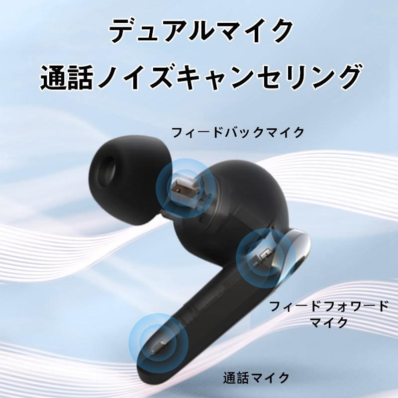 E001 【VGP 2022&Red dot受賞】NeoBuds Pro ワイヤレス イヤホン Bluetooth V5.0 ノイズキャンセリング 外音取り込み Hi-Res 低遅延 急速充電 最大24時間