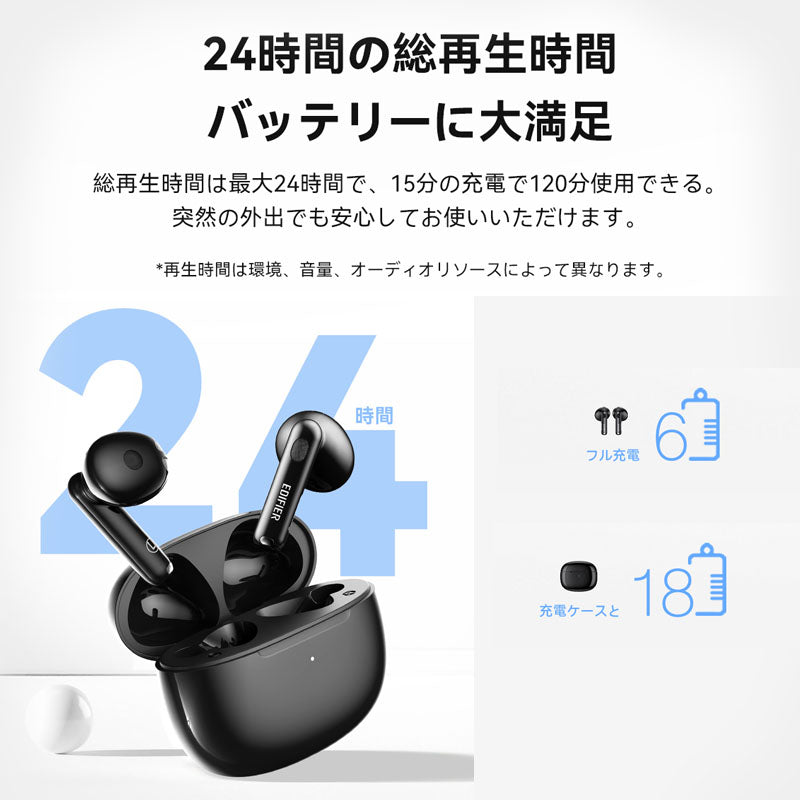 E006 「VGP 2023 受賞」r W220T ワイヤレスイヤホン Snapdragon Sound Bluetooth5.3 cVc ノイズキャンセリング Adaptive aptX Voic