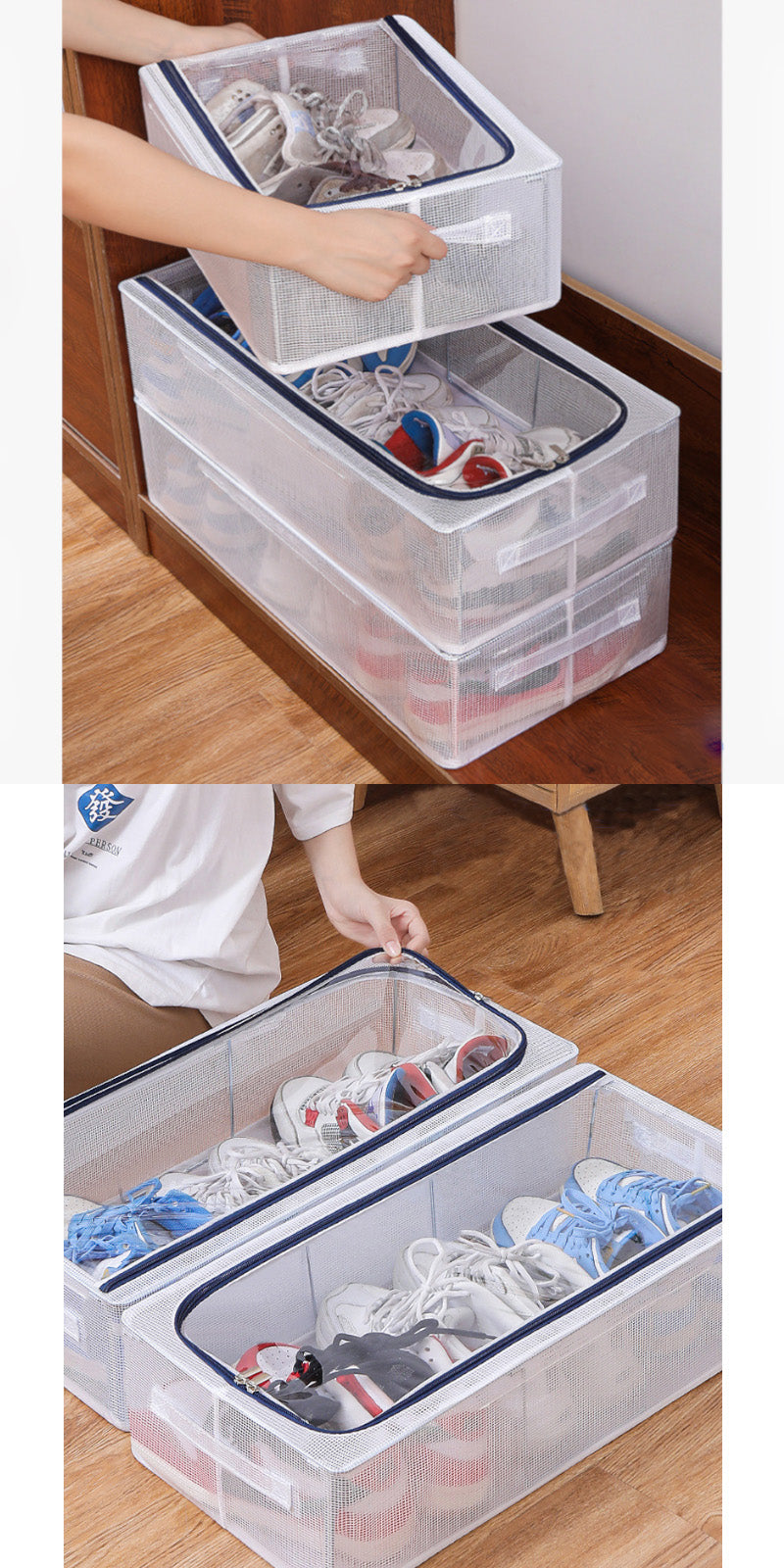 T347 シューズボックス ボックス 収納ボックス シューズケース 靴箱