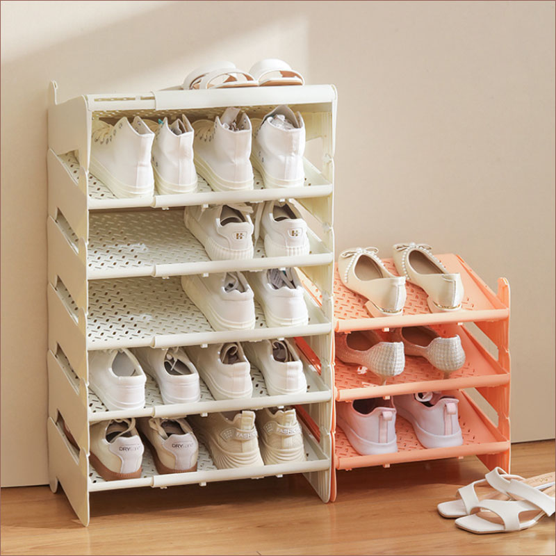 TW391 伸縮ラック 積み重ね 靴ラック シューズラック 伸縮