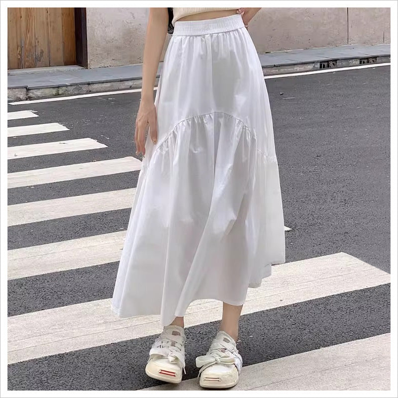 RA880 ロングスカート ミリタリー ボトムス マキシスカート