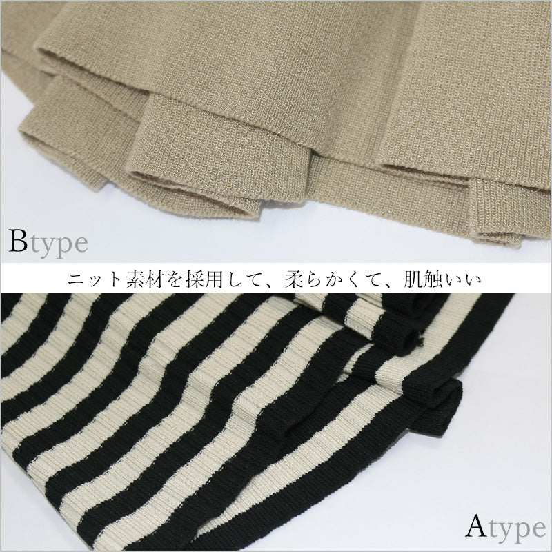 RA877 ロング ニットワンピース