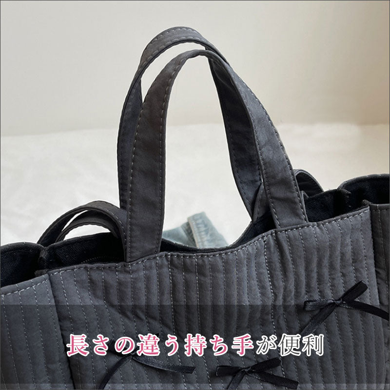 T361 リボン付きバッグ 2way