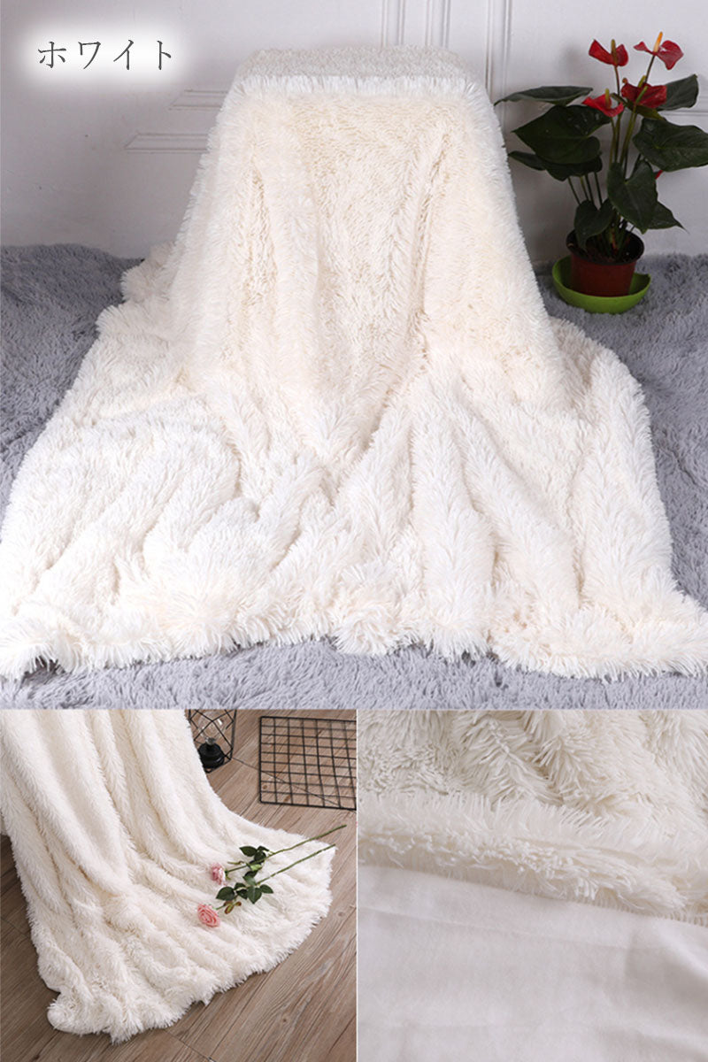 TW067  ソフト ブランケット 80×120 cm ふわふわ もこもこ あったか