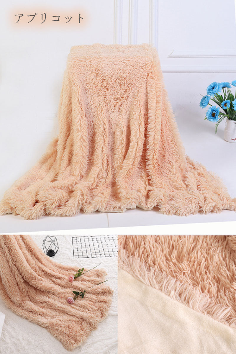 TW067  ソフト ブランケット 80×120 cm ふわふわ もこもこ あったか
