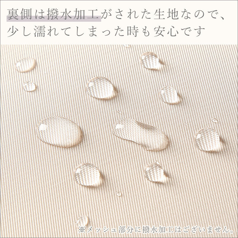 TW393 メッシュポーチ 3サイズ U字型 ファスナー トラベルポーチ 便利グッズ