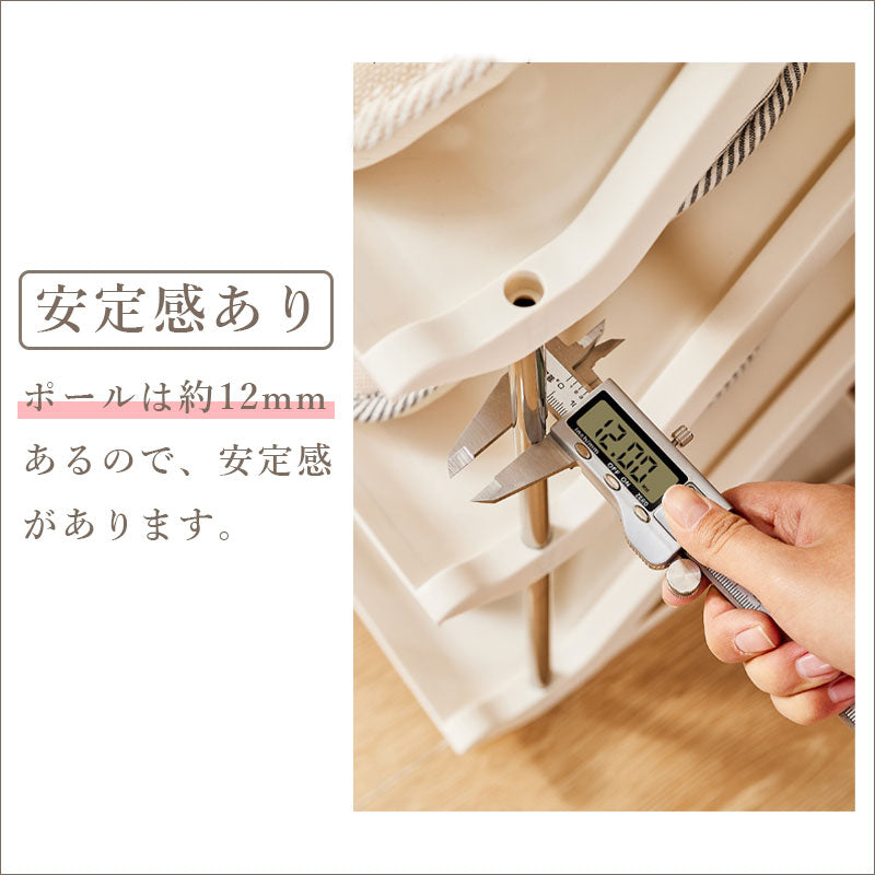 T346　斜め 簡易 シューズラック スリム コンパクト 省スペース