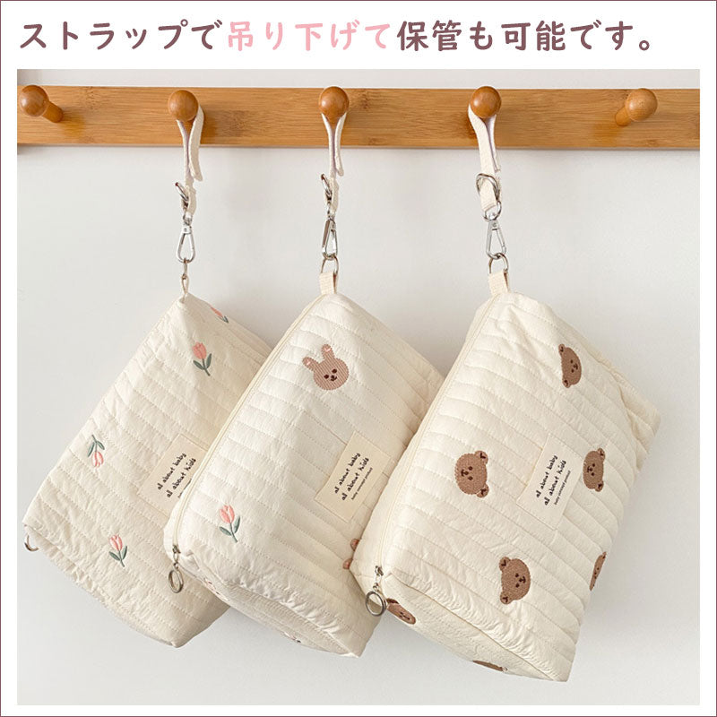 T309 ベビーカーポーチ 大容量 超軽量 マザーズバッグ ベビーカーバッグ