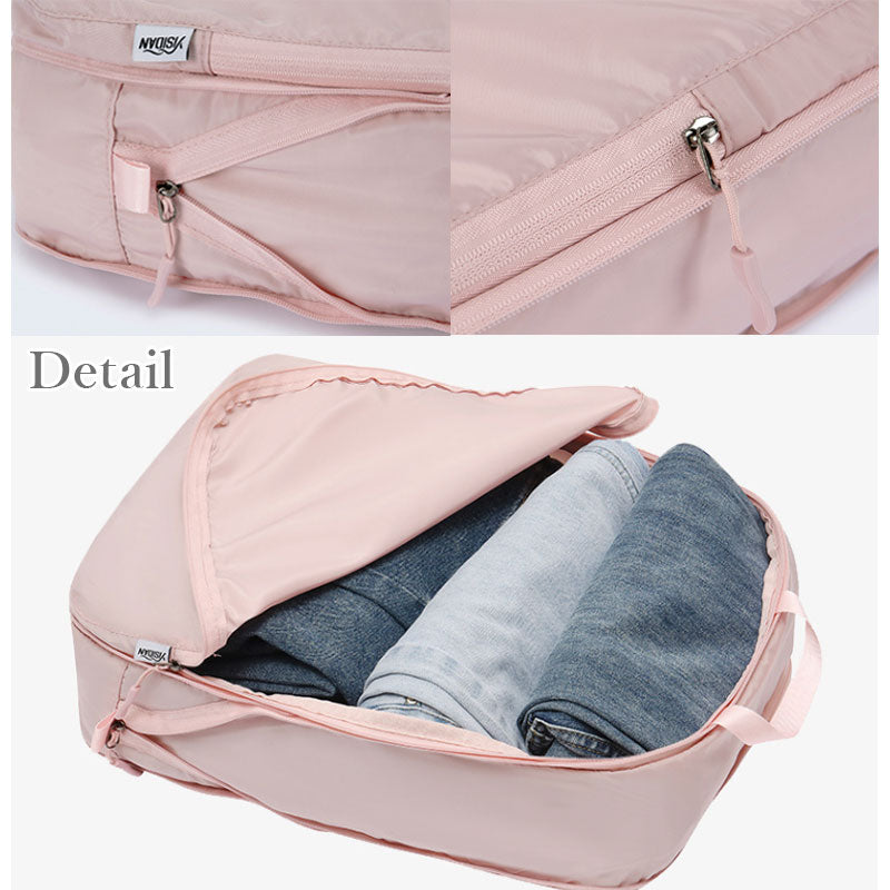 T049 圧縮 トラベル ポーチ 衣類スペース 50％