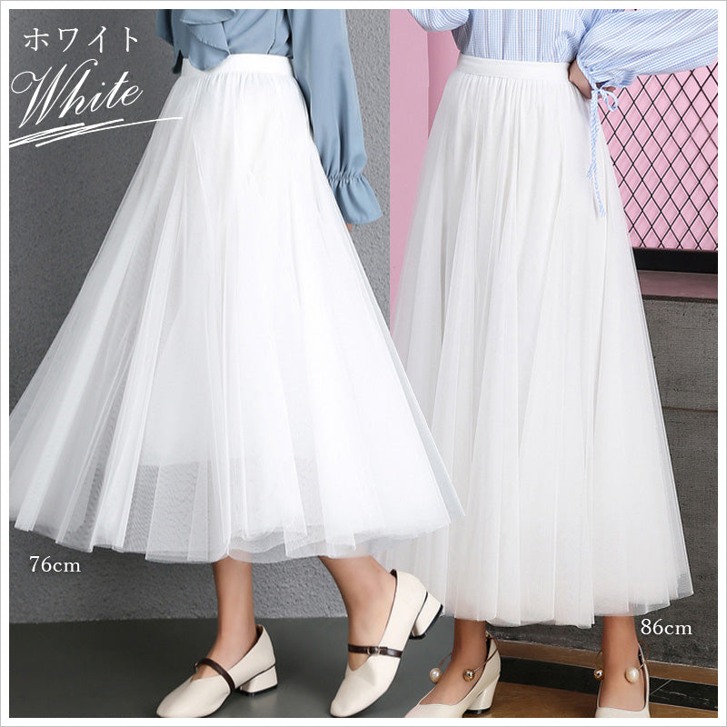 RA851 チュールスカート スカート チュール