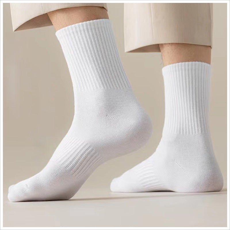 RA1016 メンズソックス メンズ スポーツ 抗菌 防臭 綿素材 吸汗速乾 高弾力 ランニング ジョギング