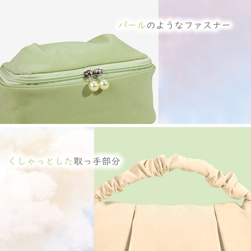 TW046 吊り下げ ポーチ 雲型 撥水 トラベルポーチ