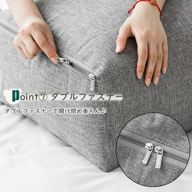 TW093 収納袋 2サイズ 5色 動画付き 持ち手付き 布団収納袋