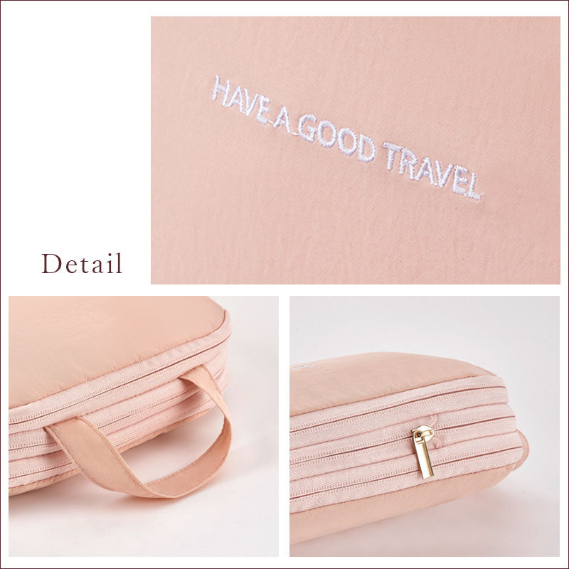 T302 層 圧縮ポーチ 衣類スペース 50％ 節約 トラベル