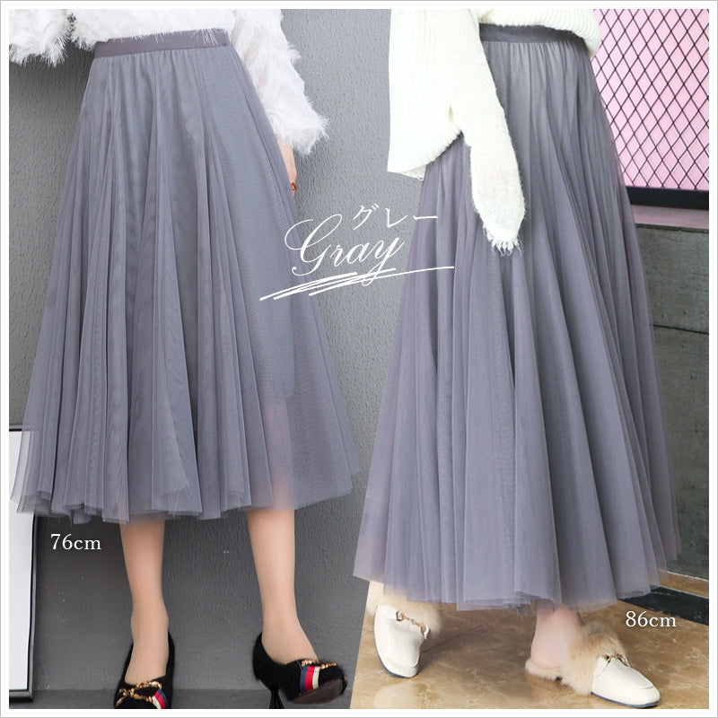 RA851 チュールスカート スカート チュール