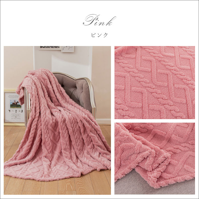 TW367 ブランケット 70×100 cm ニット