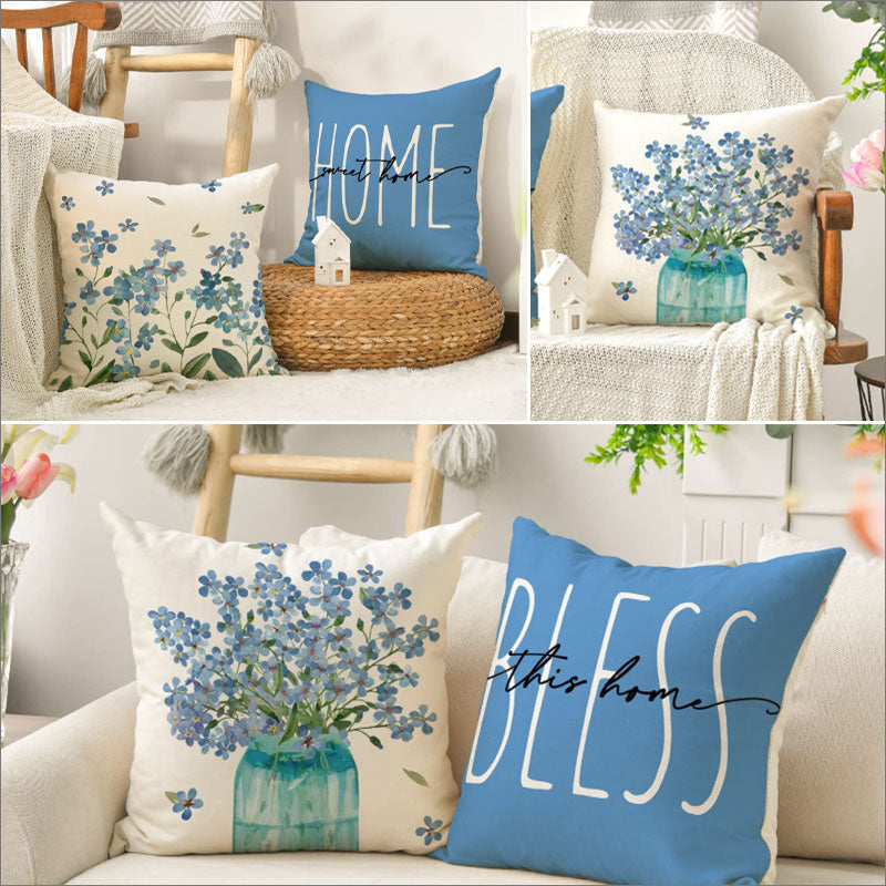 TW315 4枚組 クッションカバー 45×45cm オシャレ