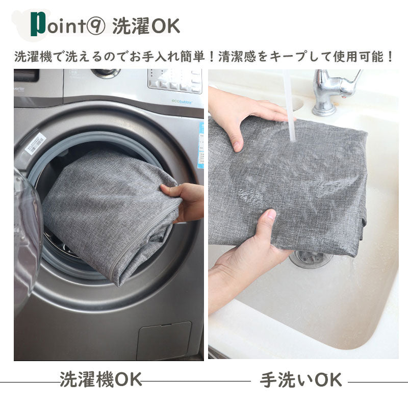 TW093 収納袋 2サイズ 5色 動画付き 持ち手付き 布団収納袋