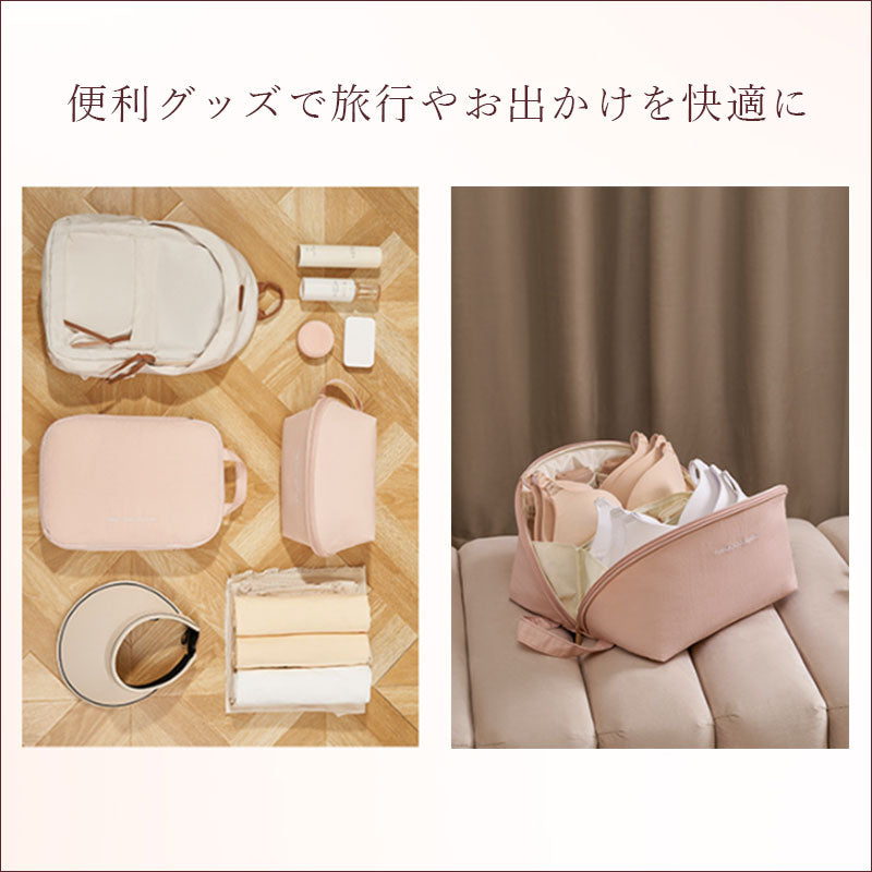T303 2層 圧縮ポーチ 衣類スペース 50％ 節約 トラベル