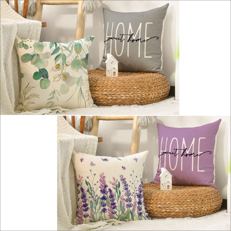 TW315 4枚組 クッションカバー 45×45cm オシャレ