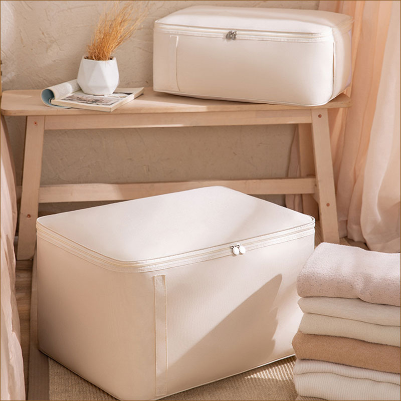 TW334 収納袋 2サイズ 2色 動画付き 持ち手付き 布団収納袋