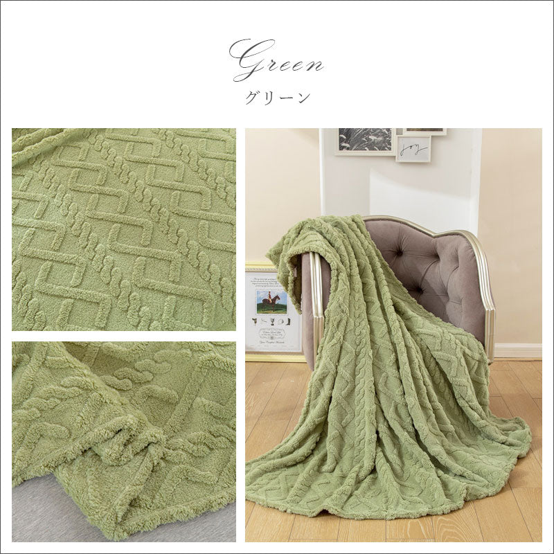 TW367 ブランケット 70×100 cm ニット