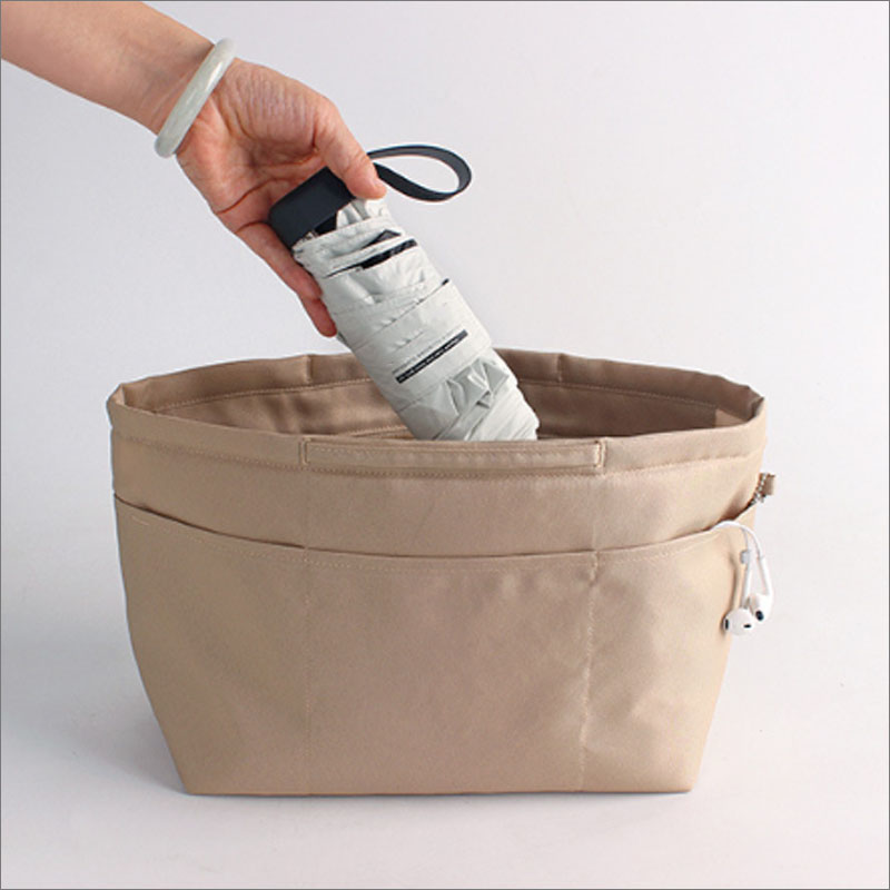 TW351 バッグインバッグ 持ち手付き 3サイズ 小さめ 大きめ 縦型 横型 撥水 大容量