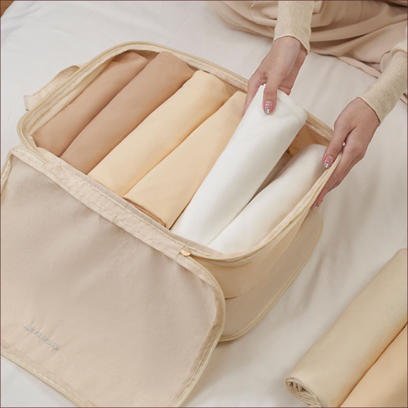 T302 層 圧縮ポーチ 衣類スペース 50％ 節約 トラベル