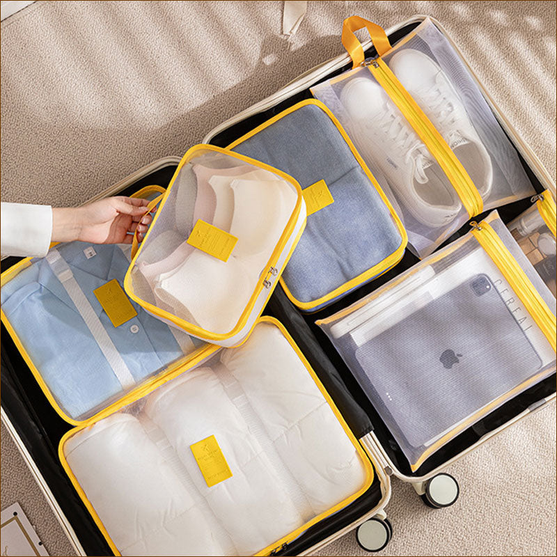 TW387  メッシュポーチ7点セット