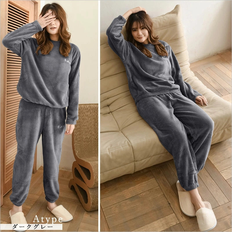RA318  パジャマ 冬 上下セット