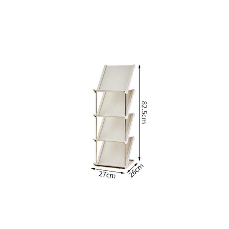 T346　斜め 簡易 シューズラック スリム コンパクト 省スペース