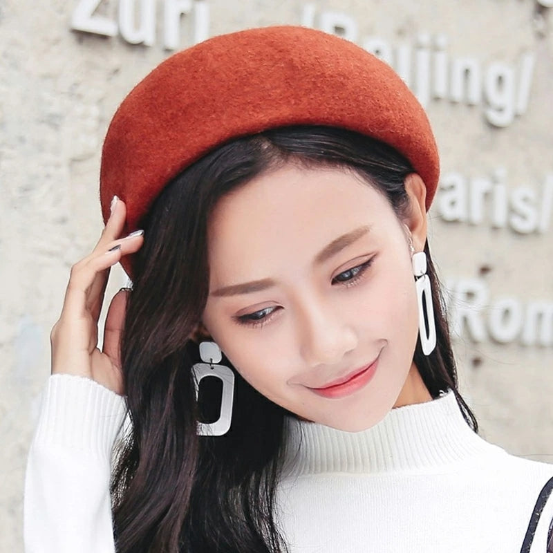 RA518 ウール ベレー帽 帽子 レディース メンズ キッズ