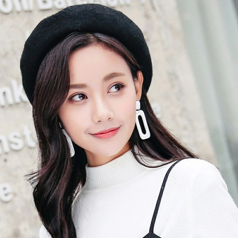 RA518 ウール ベレー帽 帽子 レディース メンズ キッズ