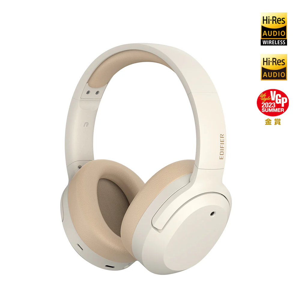 W820NB PLUS  Edifier  VGP金賞受賞・ハイレゾ対応・最大49時間再生 ANCノイズキャンセリングヘッドホン