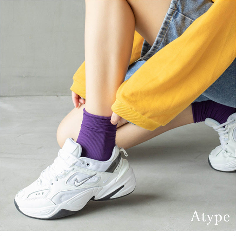 RA809 カラー 靴下 接触冷感 ひんやり