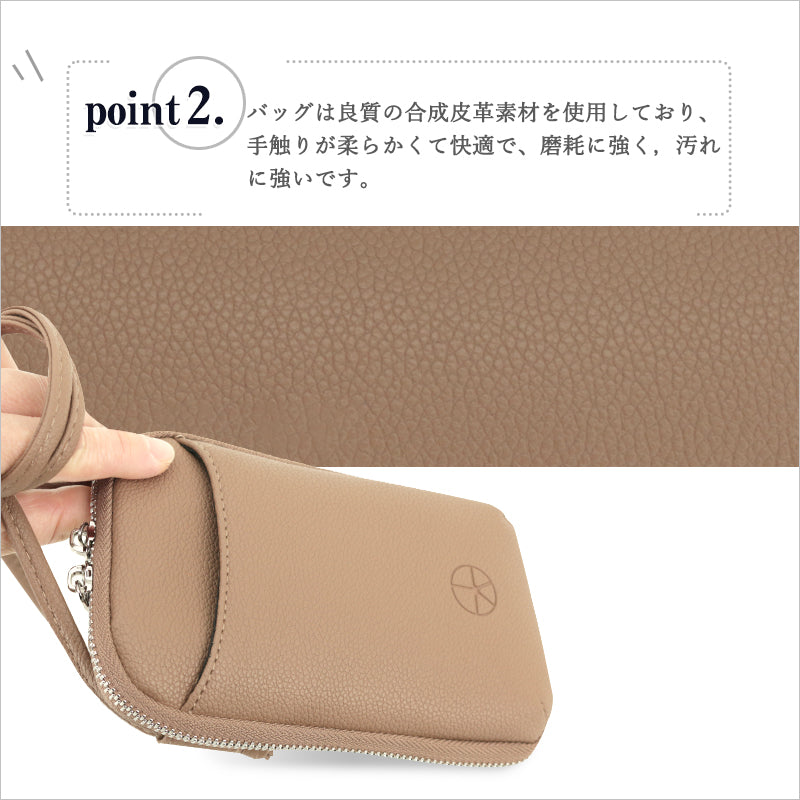 RA813 ミニショルダーポーチ スマホショルダーポーチ ポーチバッグ ショルダーバッグ 小型ポーチ 携帯電話ポーチ