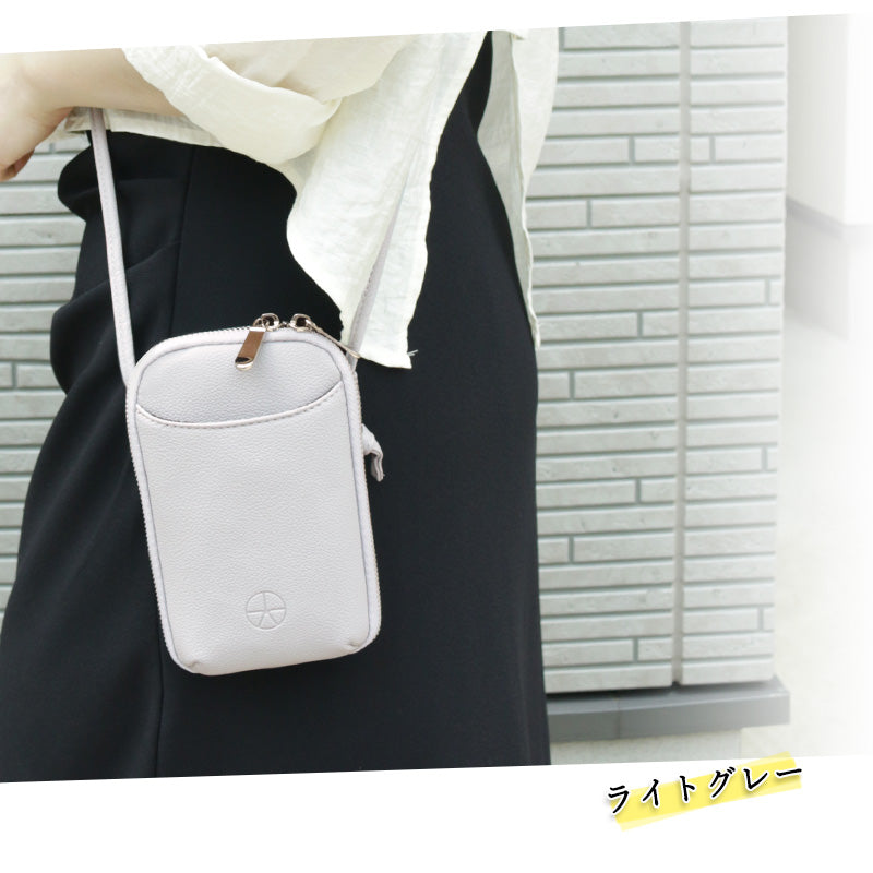 RA813 ミニショルダーポーチ スマホショルダーポーチ ポーチバッグ ショルダーバッグ 小型ポーチ 携帯電話ポーチ