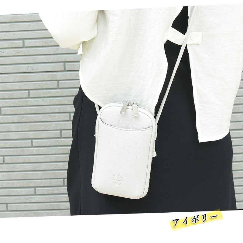 RA813 ミニショルダーポーチ スマホショルダーポーチ ポーチバッグ ショルダーバッグ 小型ポーチ 携帯電話ポーチ