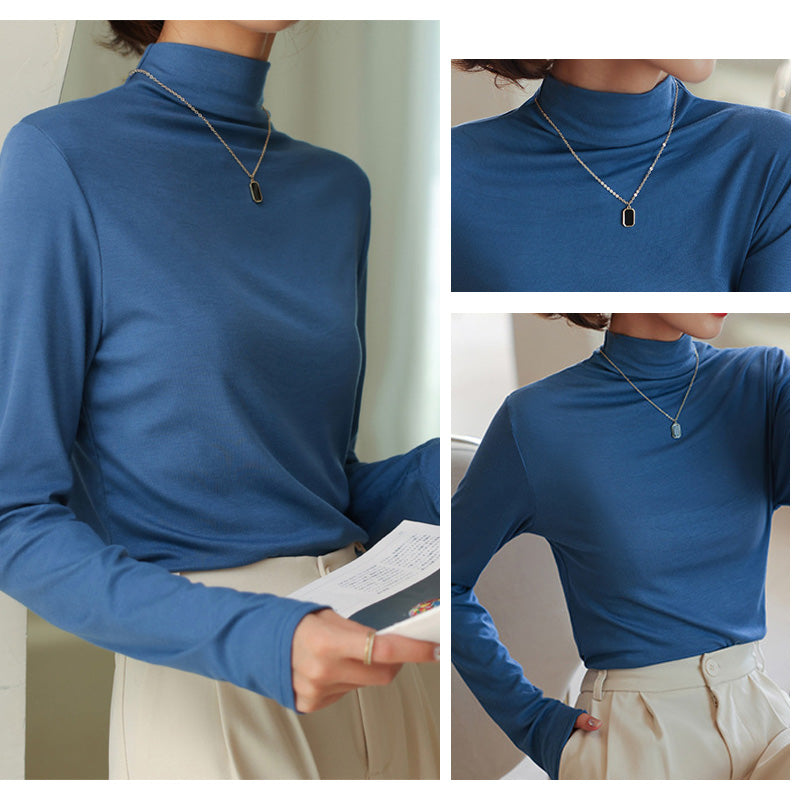 RA818  【秋新作】ハイネック カットソー