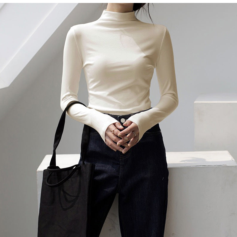 RA818  【秋新作】ハイネック カットソー