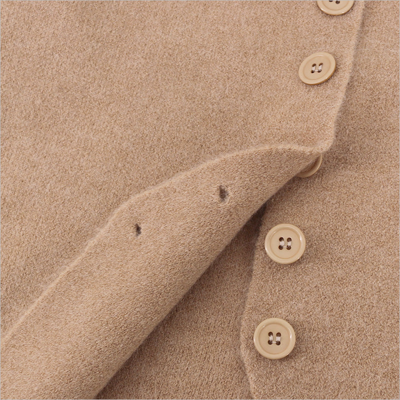 RA842 ニットベスト レディース Vネック