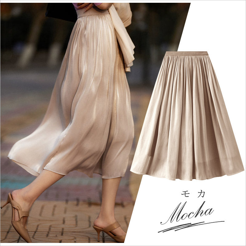 RA853 スカート レディース プリーツスカート