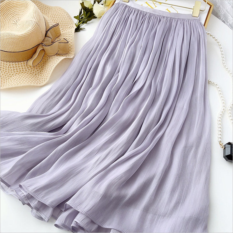 RA853 スカート レディース プリーツスカート