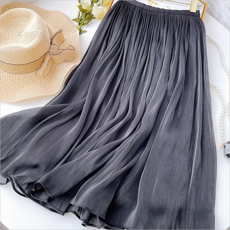 RA853 スカート レディース プリーツスカート