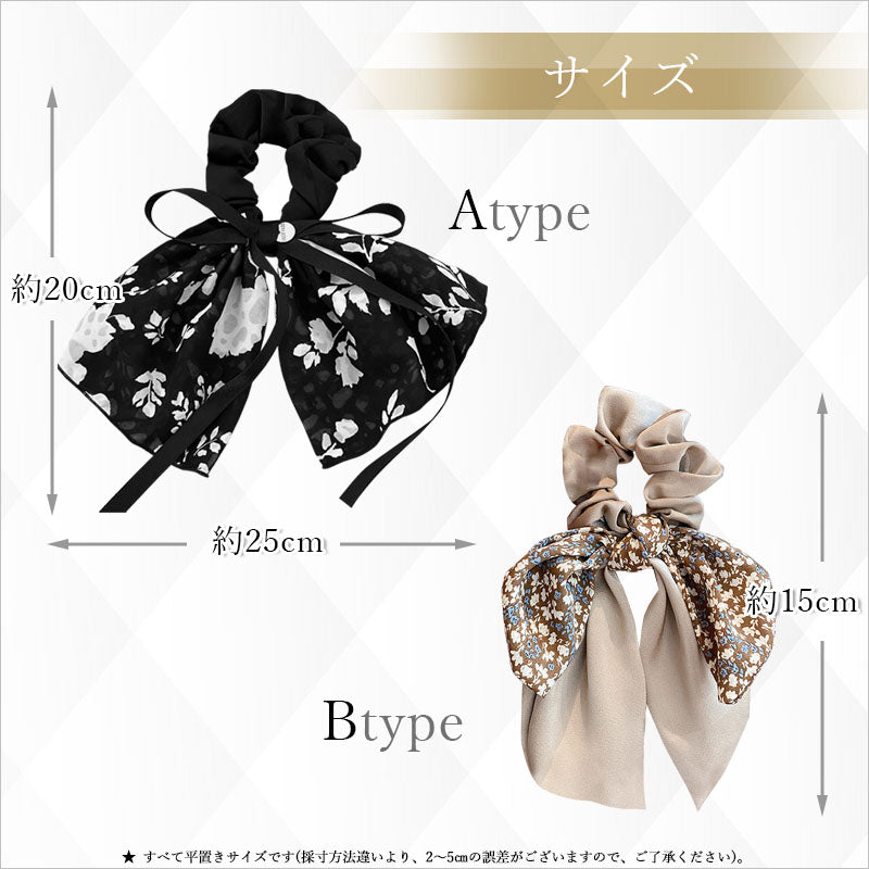 RA854 ヘアリボン ロングリボン スカーフ