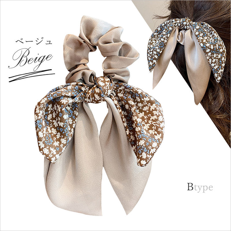 RA854 ヘアリボン ロングリボン スカーフ