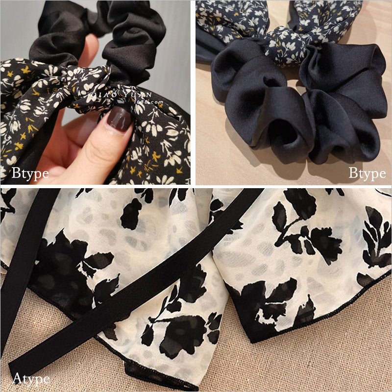 RA854 ヘアリボン ロングリボン スカーフ