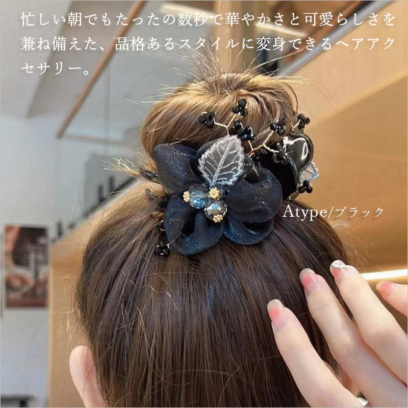 RA855　ヘアリボン ロングリボン スカーフ