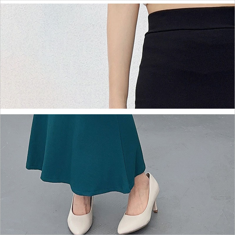 RA869 マーメイドスカート マキシスカート レディース スカート ボトムス ロング丈 体型カバー